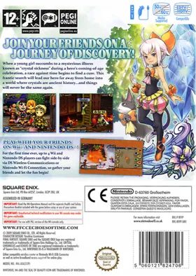 Final Fantasy Crystal Chronicles - Echoes of Time box cover back